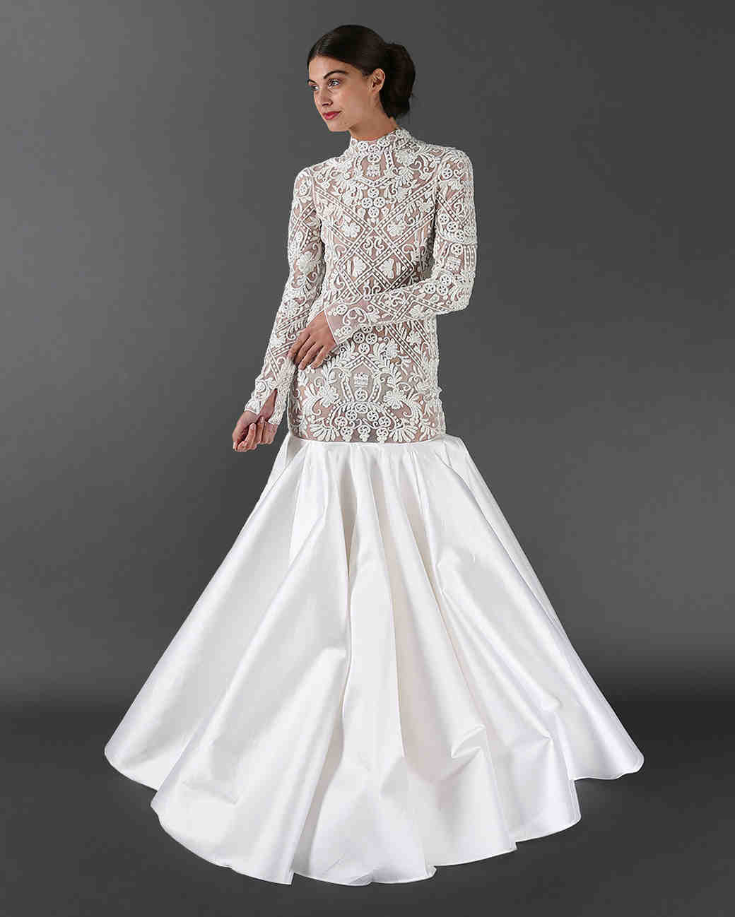 Randi Rahm Fall 2017 Wedding Dress Collection Martha Weddings Randi Rahm Fall 2017 Wedding Dress Collection