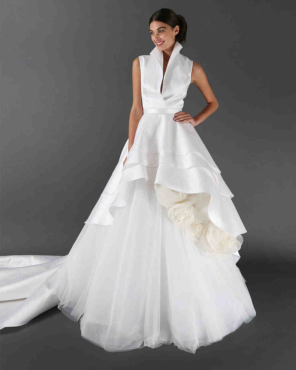 Randi Rahm Fall 2017 Wedding Dress Collection Martha Weddings Randi Rahm