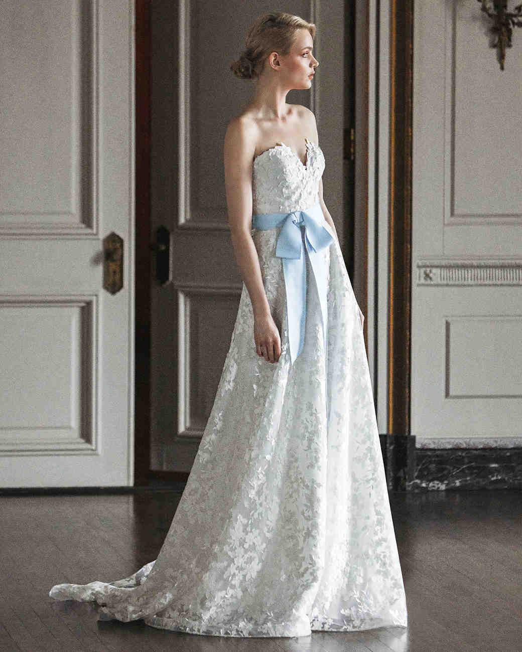 70 Wedding  Dresses  with Bows  Martha Stewart Weddings 