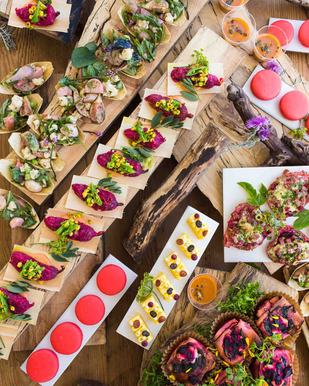 14 Delicious Food Bars for Your Wedding Martha Stewart Weddings