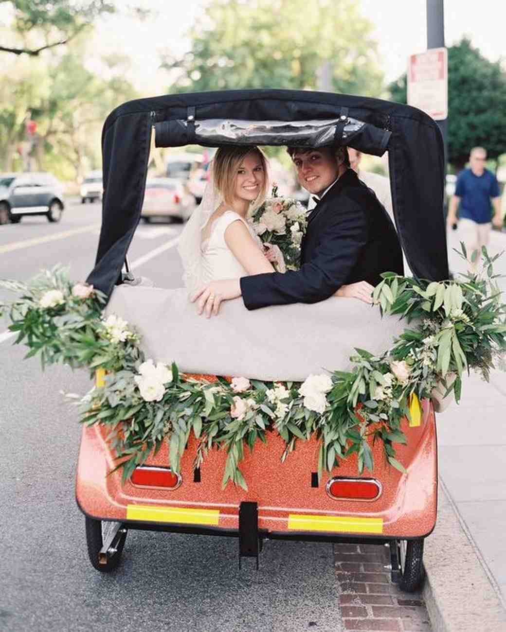 Wedding Getaway Car Ideas For Riding Away In Style Martha Stewart
