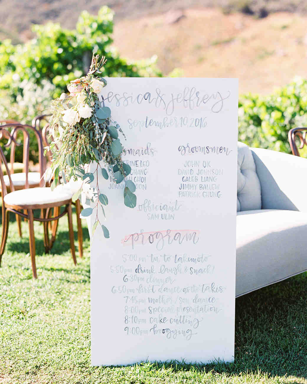 44 perfect wedding ceremony programs martha stewart weddings