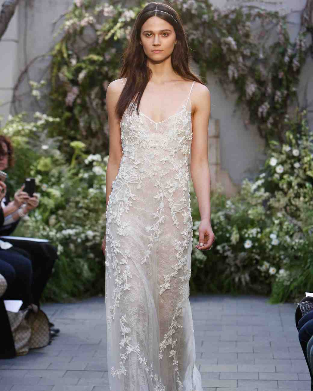 Monique Lhuillier Spring 2017 Wedding Dress Collection | Martha Stewart ...