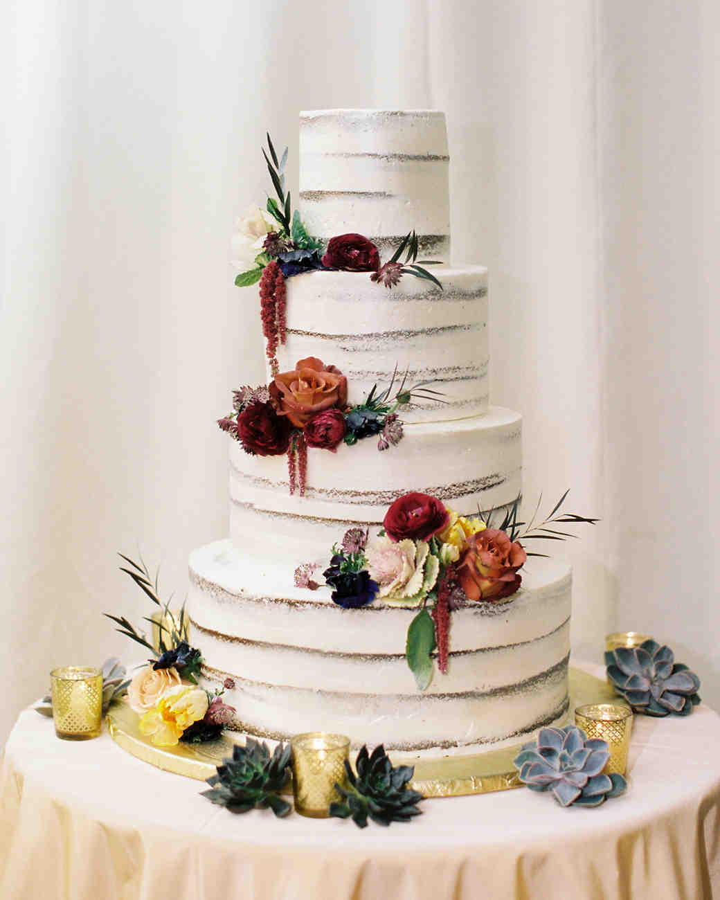 30 Rustic Wedding Cakes We Get ideas for serving a rustic wedding cake. These nature-inspired desserts are pretty and perfect for outdoor weddings