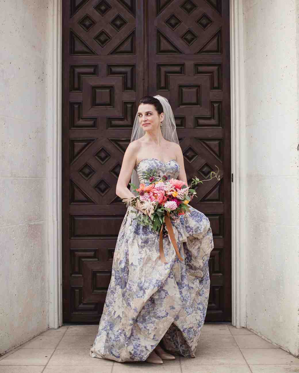 Colorful Dresses From Real Weddings Martha