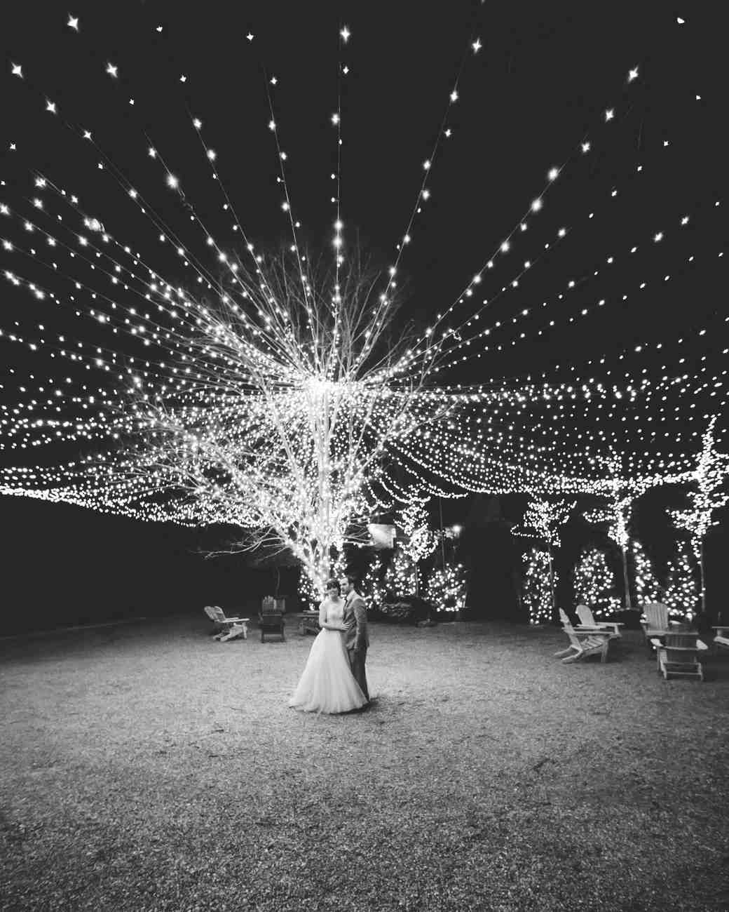 Dazzling Ways to Use Twinkle Lights Throughout Your Wedding Martha