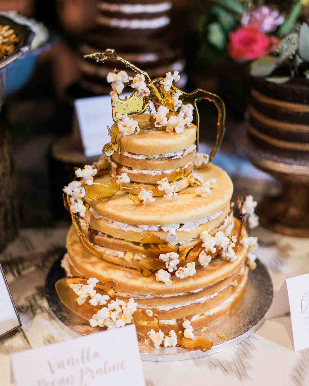 25 New Takes on Traditional Wedding  Cake  Flavors  Martha 