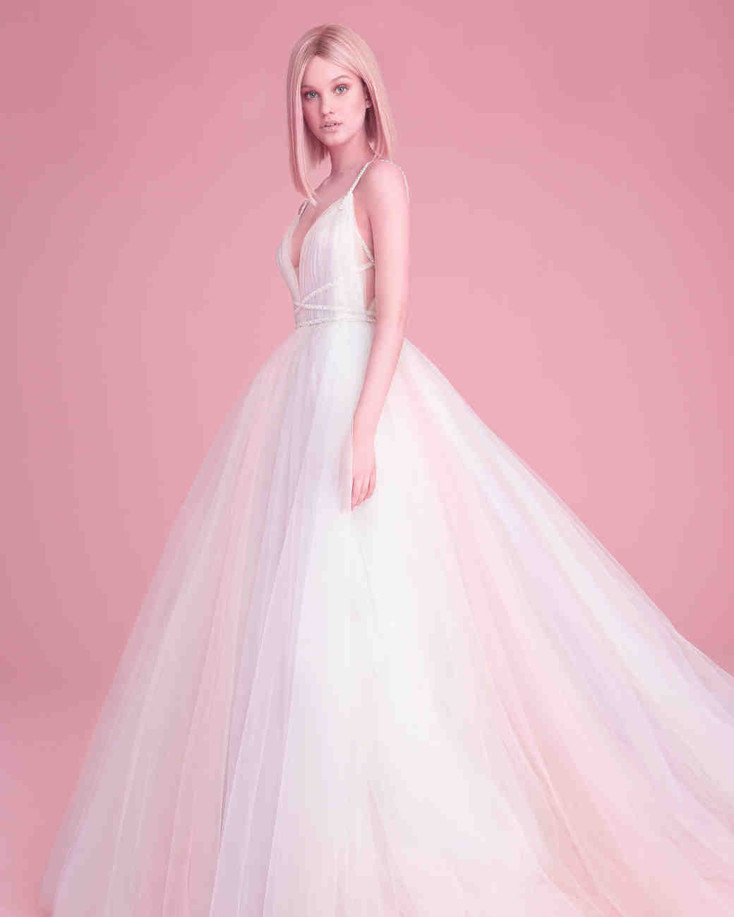 Colorful Wedding  Dresses  That Make a Statement Down the 