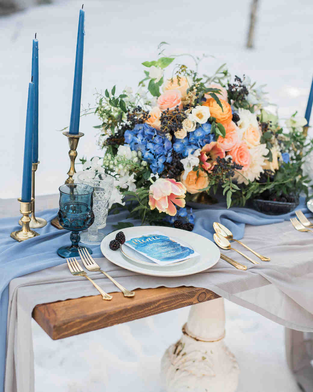 25 Jewel-Toned Wedding Centerpieces Sure to Wow Your Guests | Martha ...