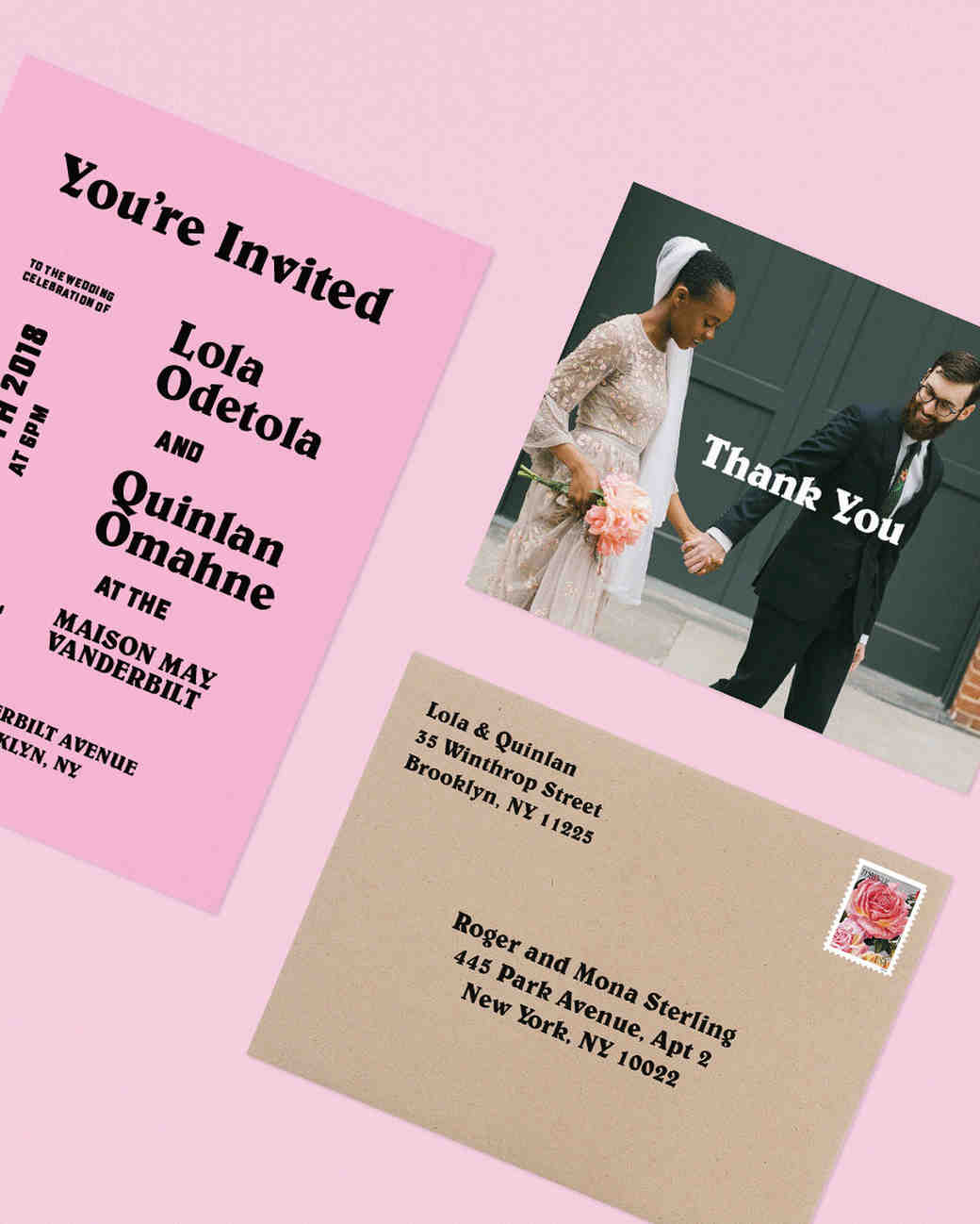 just 16 guests attended this intimate wedding at a brooklyn