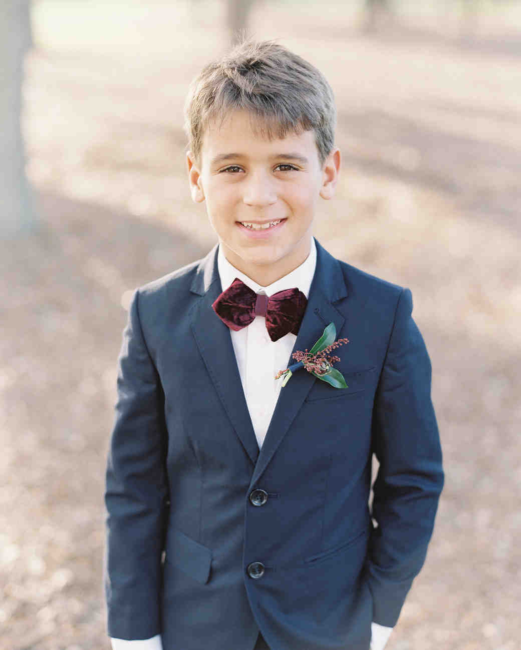 Ring Bearer Boutonnière Ideas