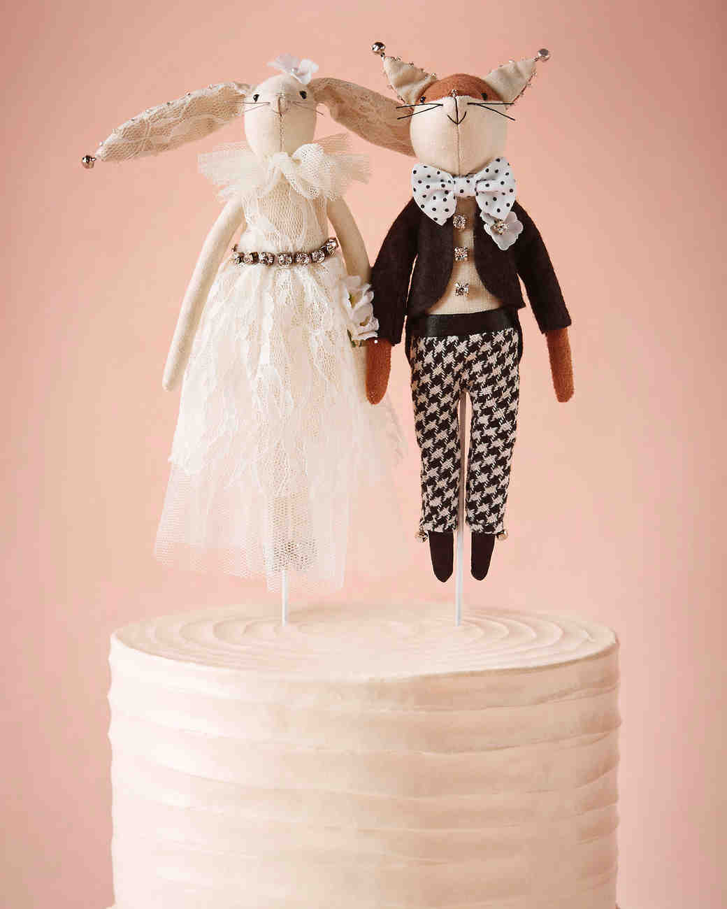 25 Unique Wedding  Cake  Toppers  Martha Stewart Weddings 