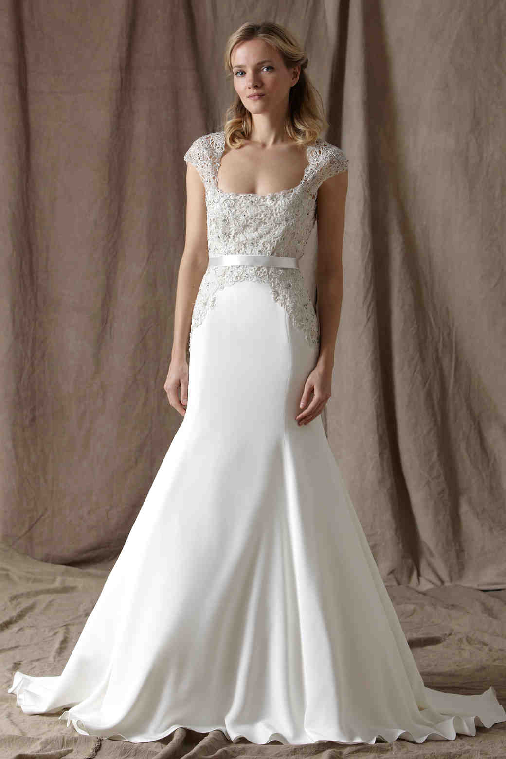 Cap Sleeve Wedding Dress