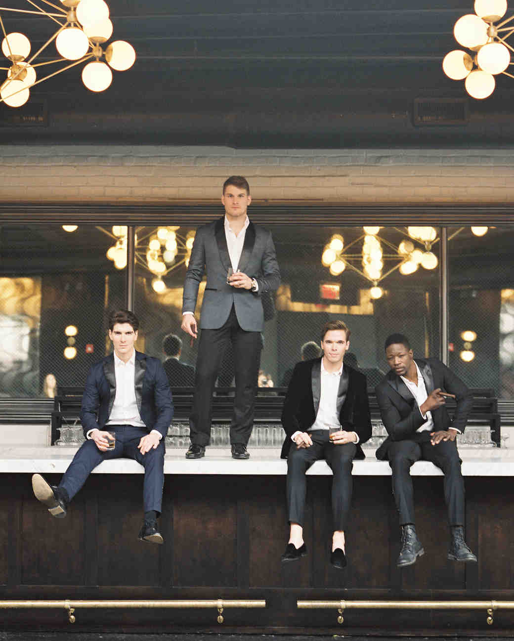 8 New Rules for Dressing Your Groomsmen Martha Stewart Weddings