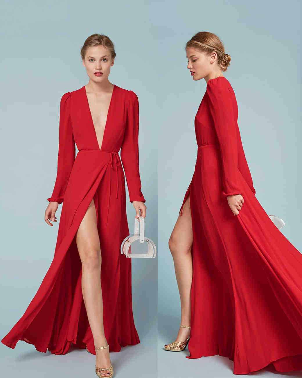 Red Bridesmaid Dresses Martha Weddings