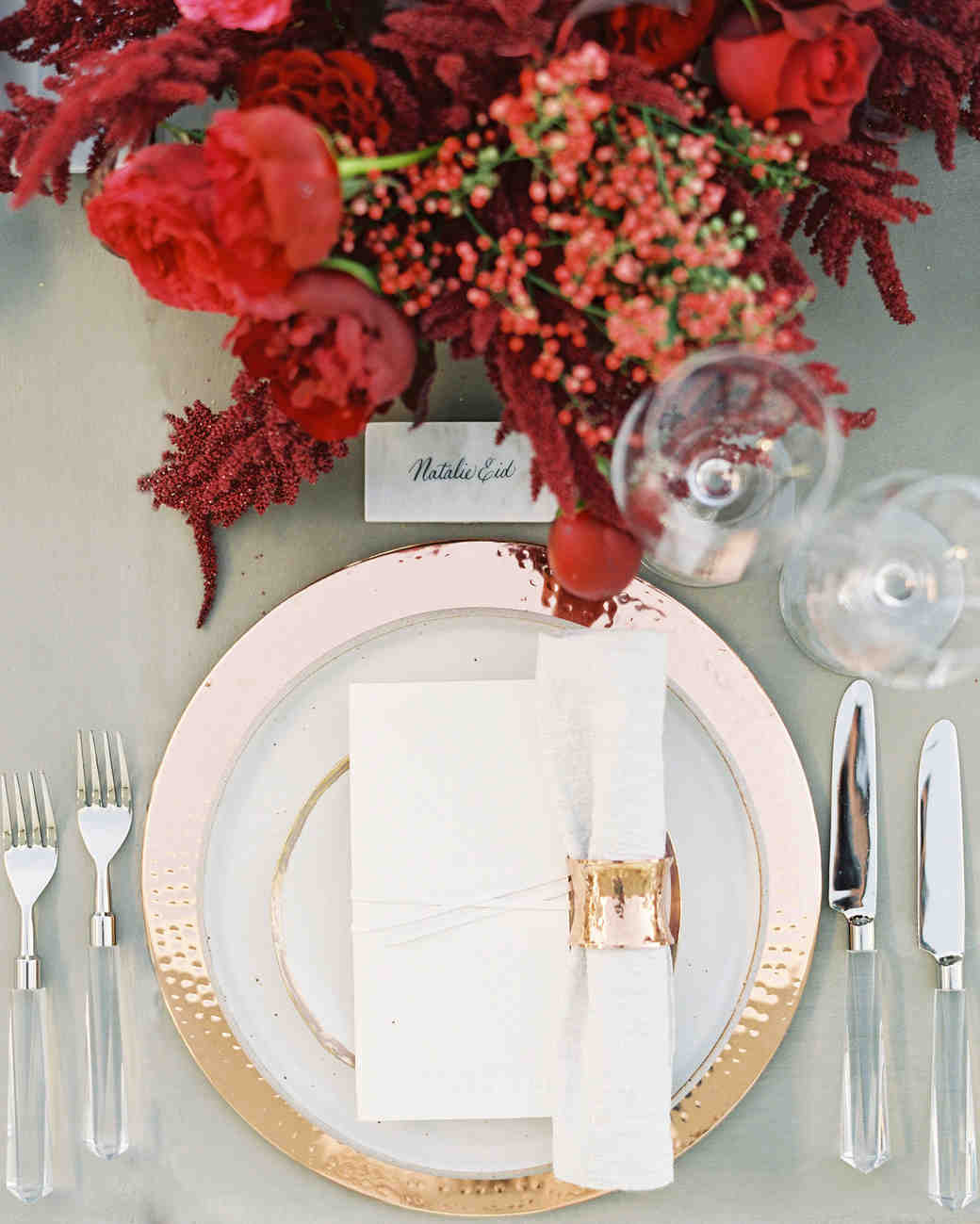 The Prettiest Place Settings From Real Celebrations Martha Stewart