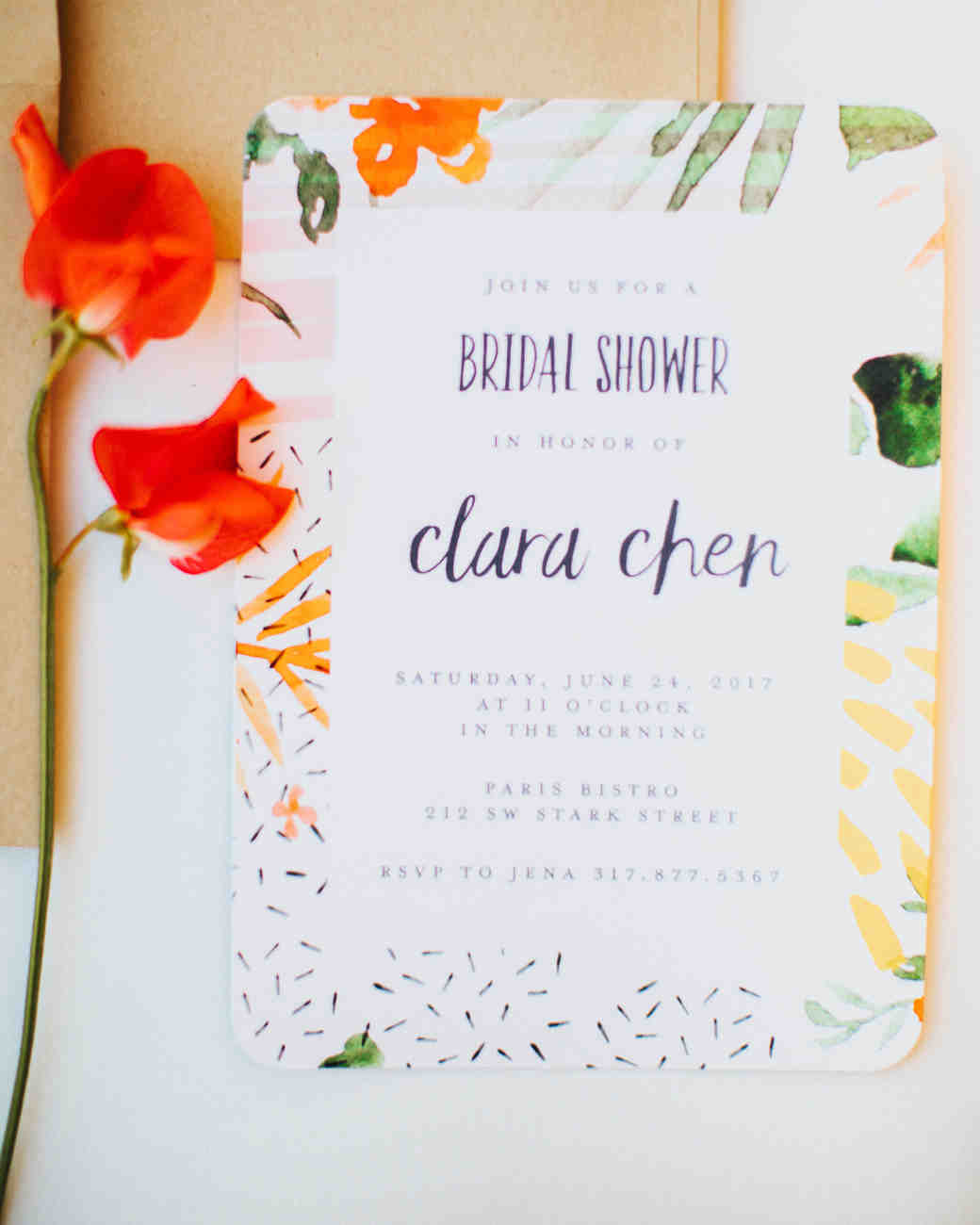 bridal shower invitations we