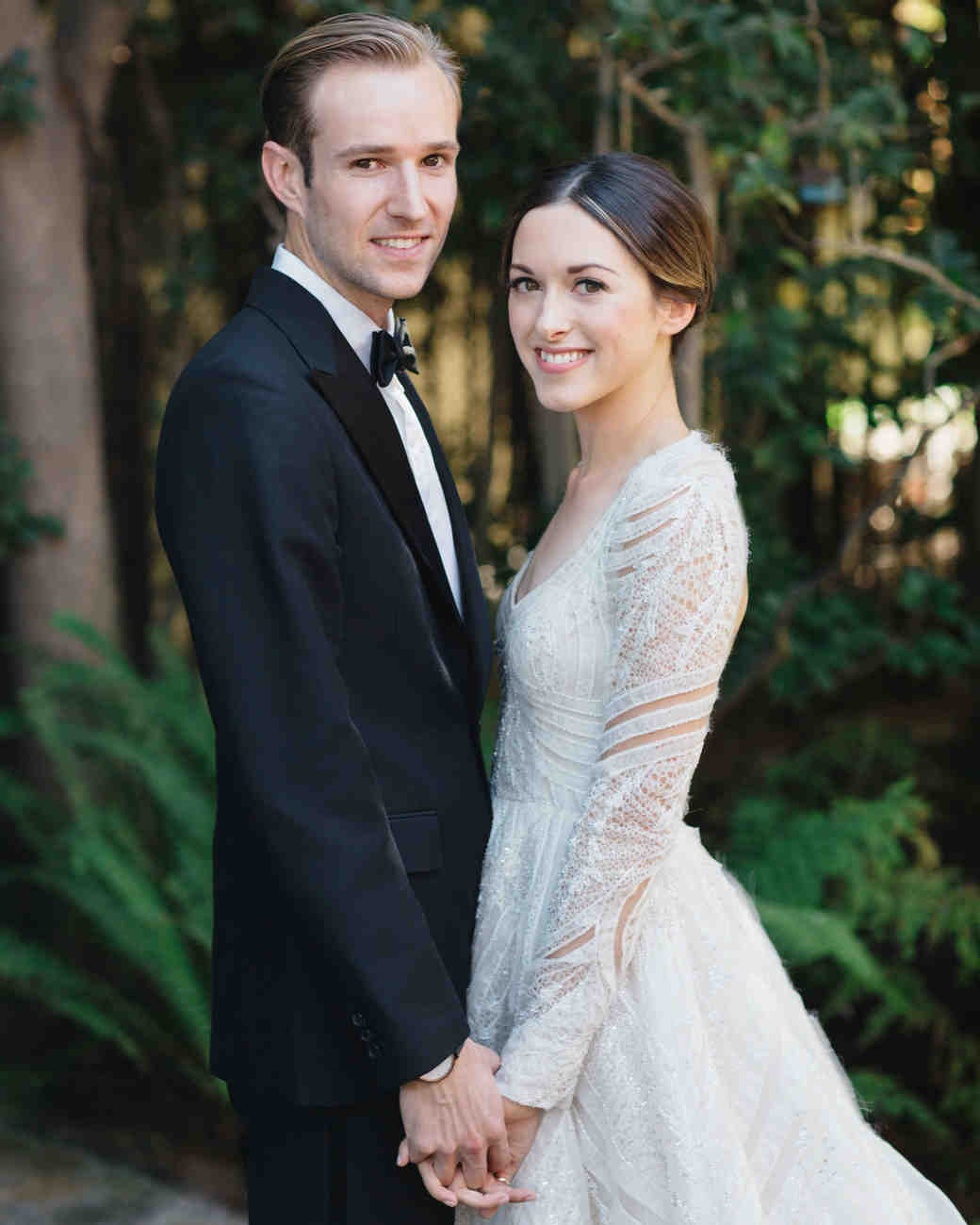 A Backyard Garden Wedding In San Marino Martha Stewart Weddings