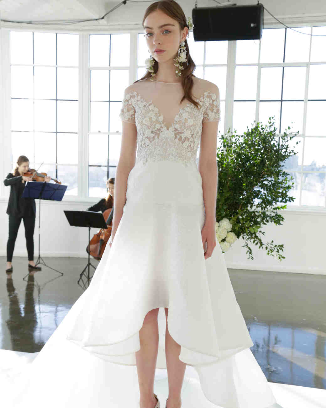 Marchesa Fall 2017 Wedding Dress Collection Martha Weddings Marchesa Wedding Dress Fall 2017