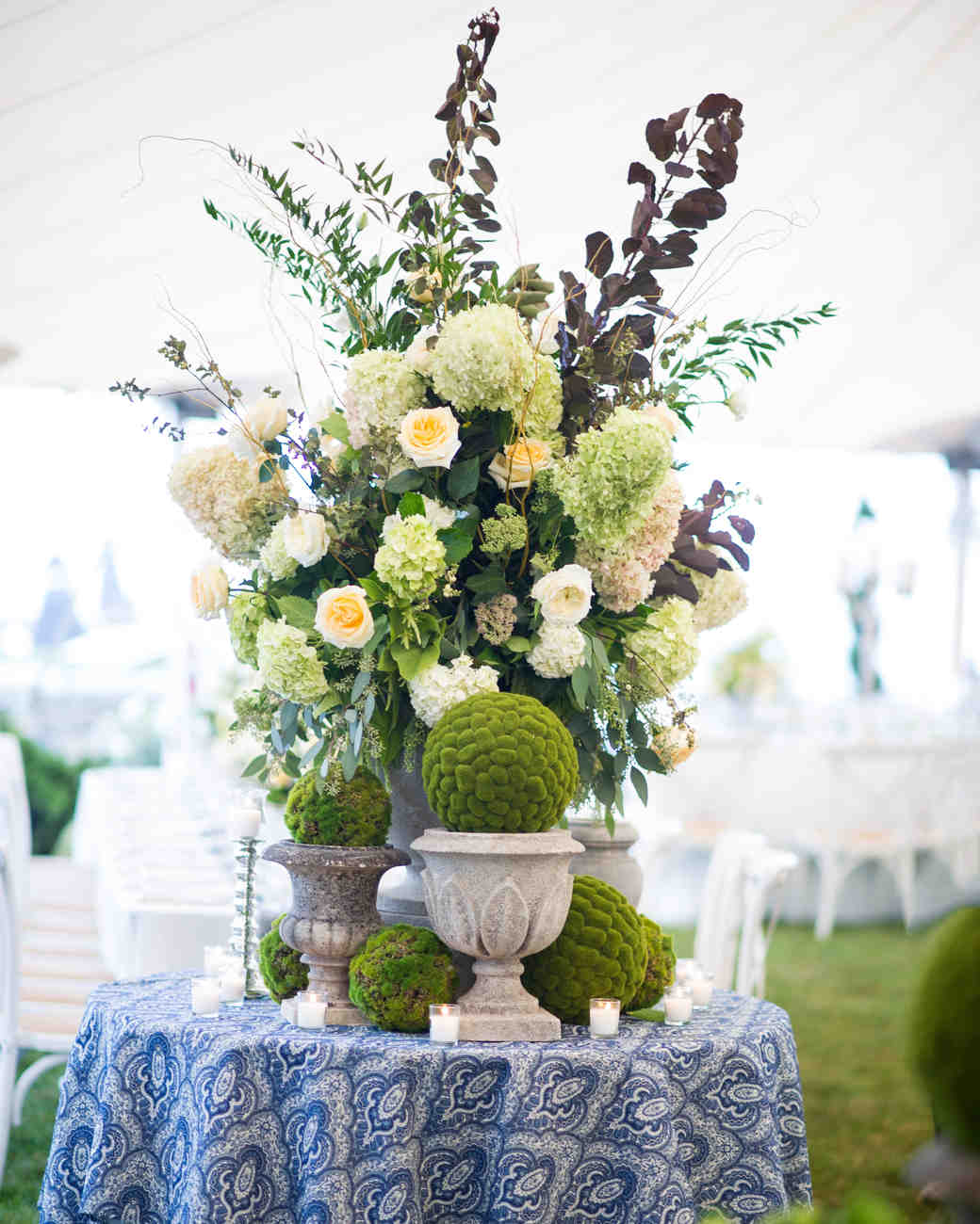 Green Wedding Centerpieces Martha Stewart Weddings