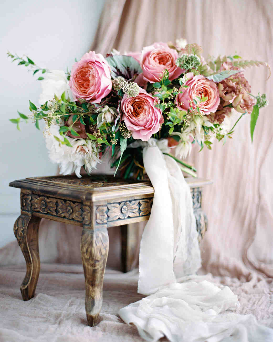 The Prettiest Pink Wedding Bouquets Martha Weddings Amanda Alex Wedding Bridal Bouquet