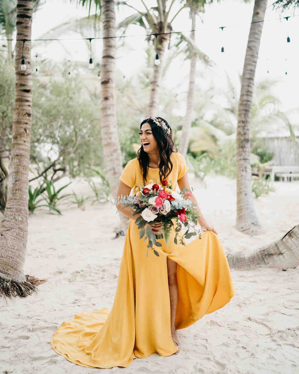 27 Stunning Beach Wedding Dresses | Martha Stewart Weddings