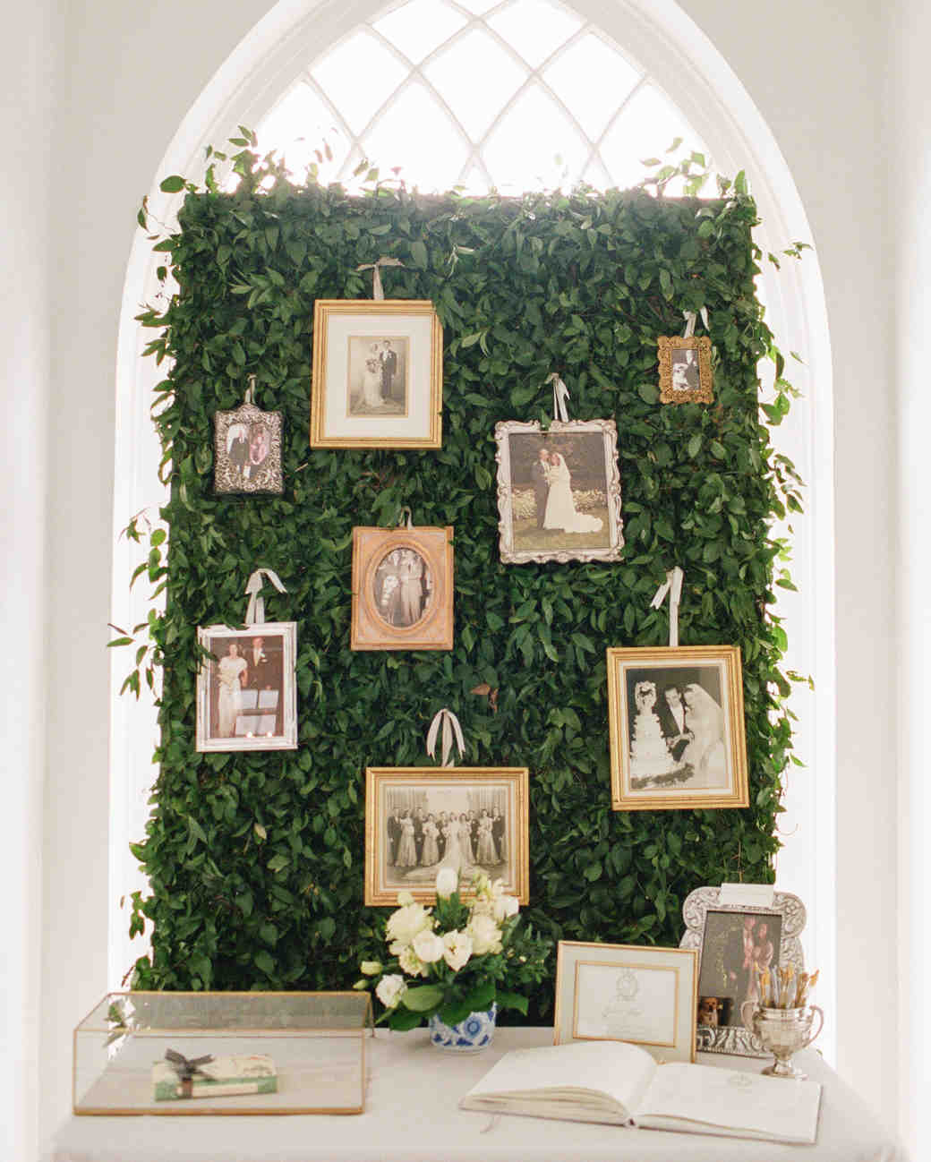 22 Creative Ways to Display Photos at Your Wedding | Martha Stewart