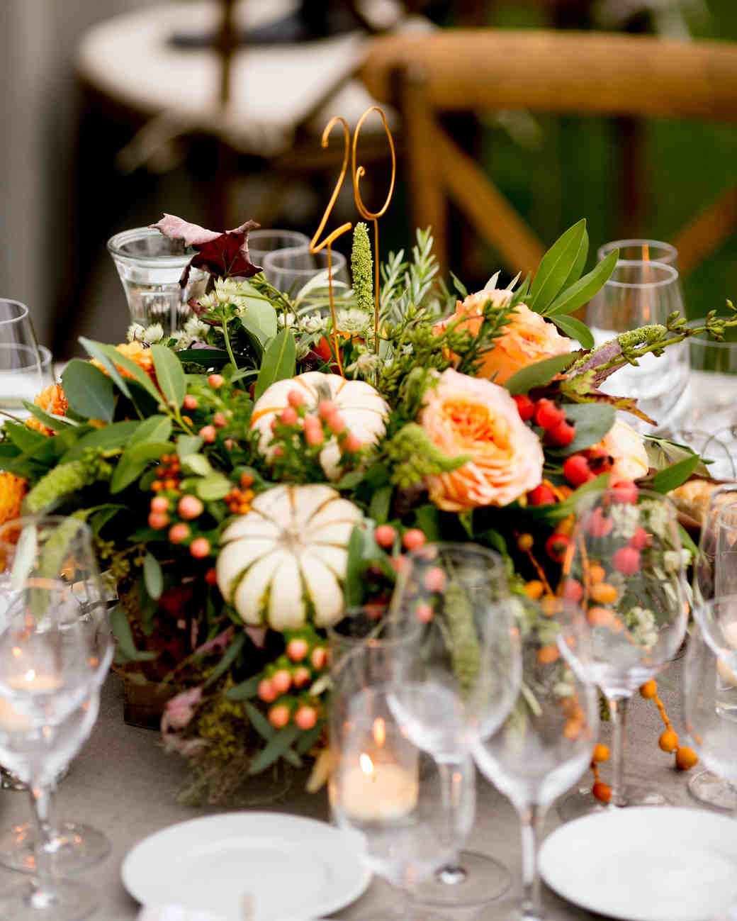 66 Rustic Fall Wedding Centerpieces Martha Stewart Weddings