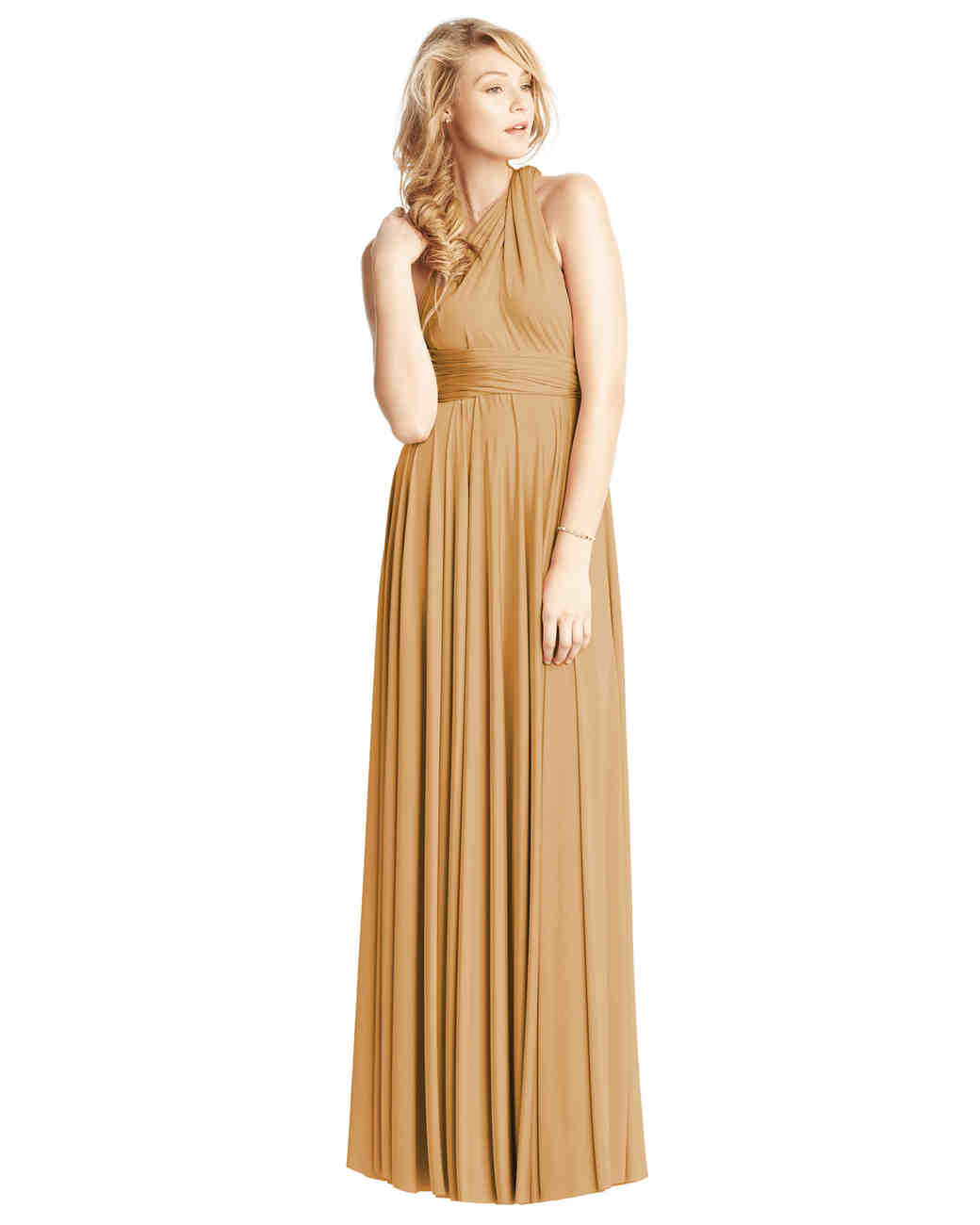 Gold Bridesmaid Dresses Martha Stewart Weddings