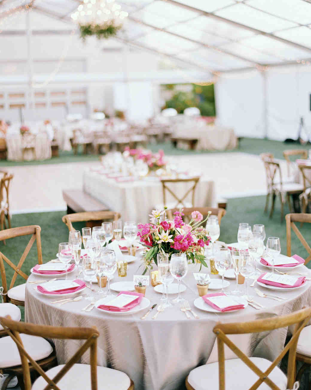This Backyard Wedding Was Glammed Up With Gilded Details Martha