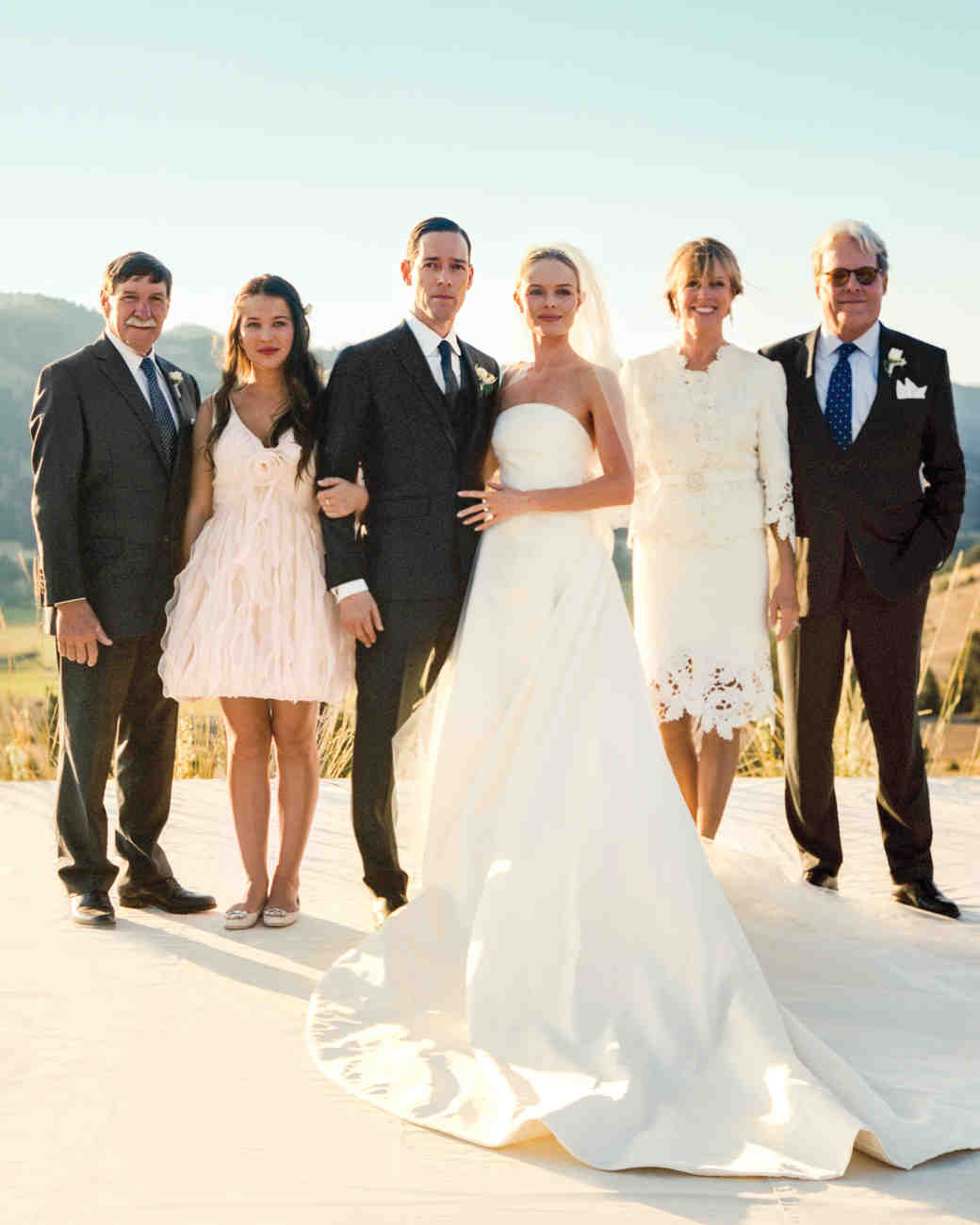 Kate Bosworth And Michael Polishs Ranch Wedding In Montana Martha Stewart Weddings