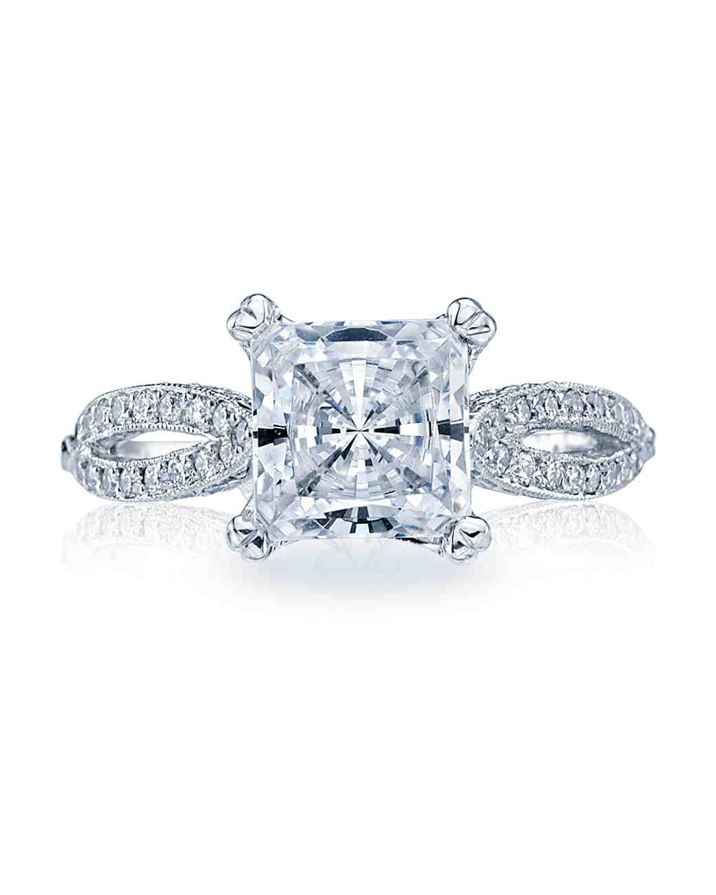 Princess Cut Diamond Engagement Rings Martha Stewart Princess Cut Diamond Engagement Rings Martha Stewart