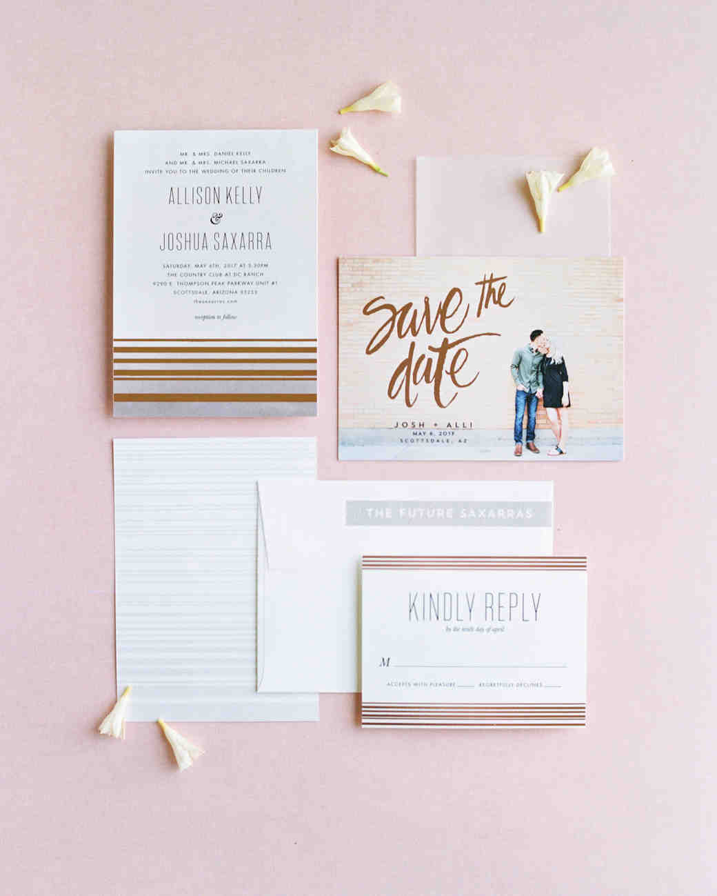 29 Ideas for Unique Wedding Invitations Martha Stewart