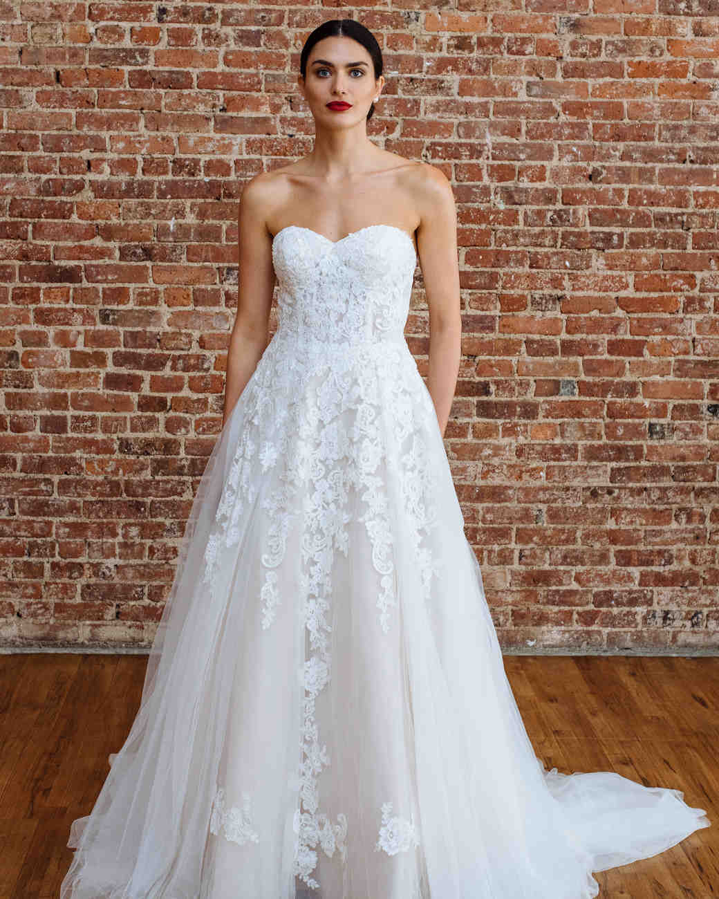 Davids Bridal Fall 2018 Wedding Dress Collection Martha Stewart Weddings 