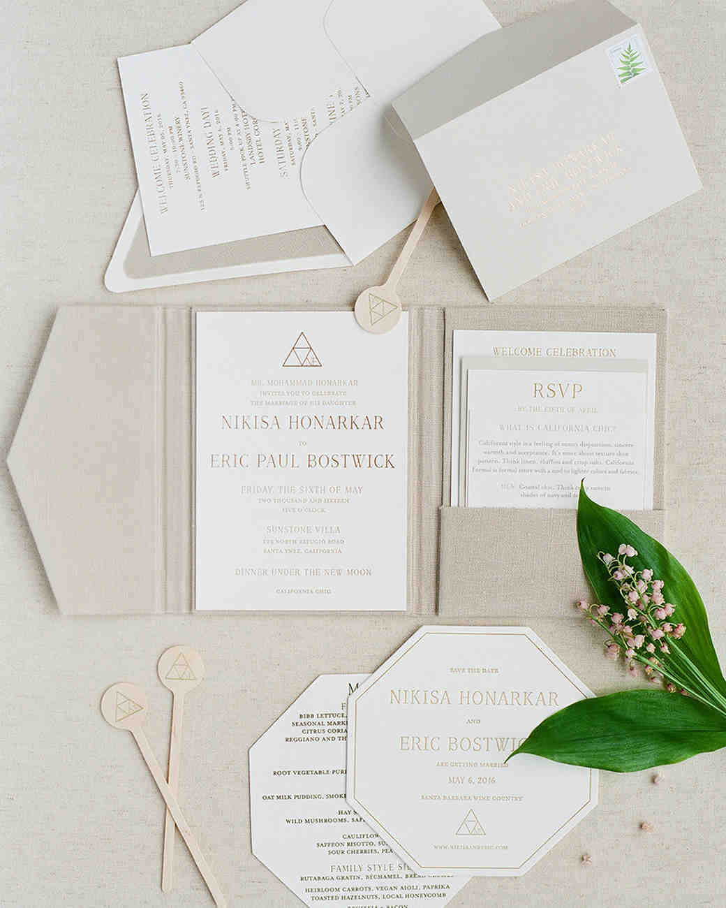 30 Modern Wedding Invitations We Love Martha Stewart Weddings