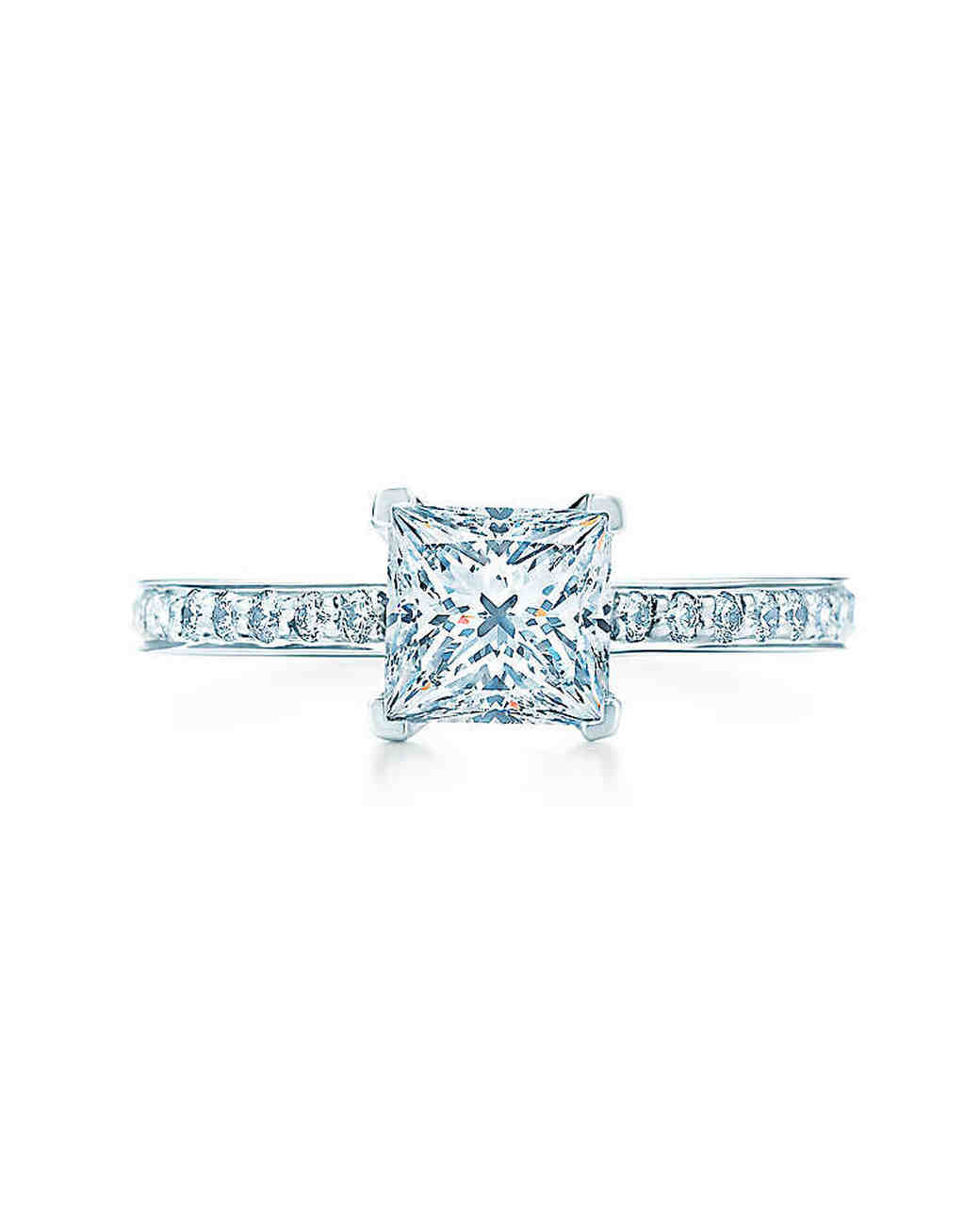 Princess Cut Diamond Engagement Ring And Wedding Band Set Princess Cut Diamond Engagement Ring And Wedding Band Set