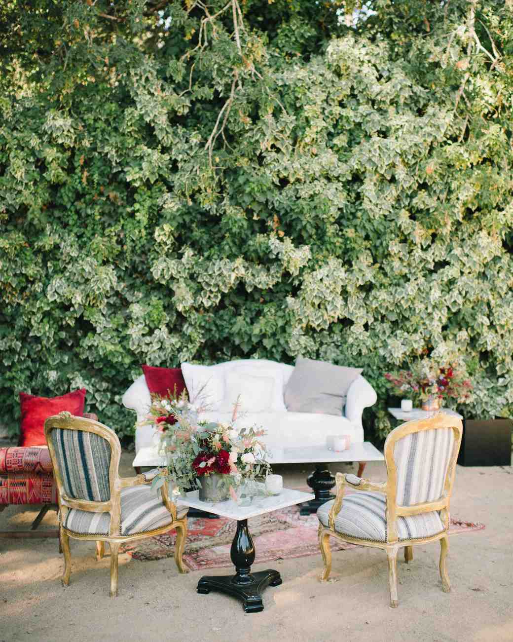 Wedding Lounge Ideas Your Guests Can Cozy Up To | Martha Stewart Weddings