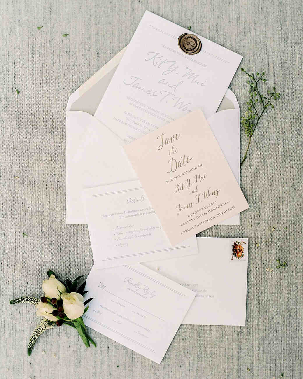 5 Classic Save-the-Date Ideas | Martha Stewart Weddings