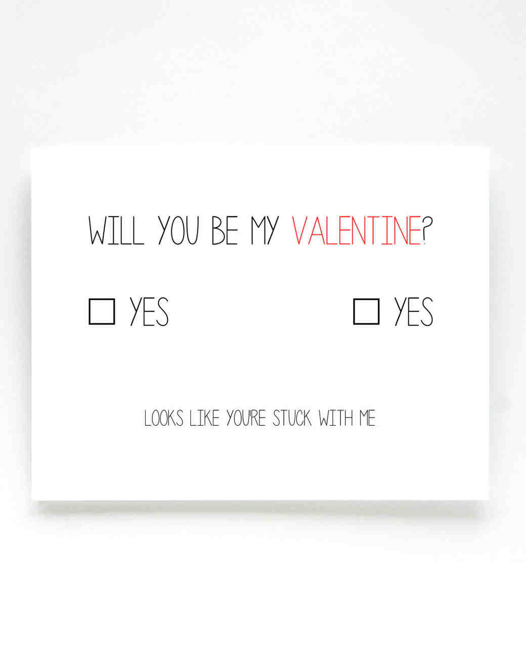 30 Hilarious Valentine's Day Cards | Martha Stewart Weddings