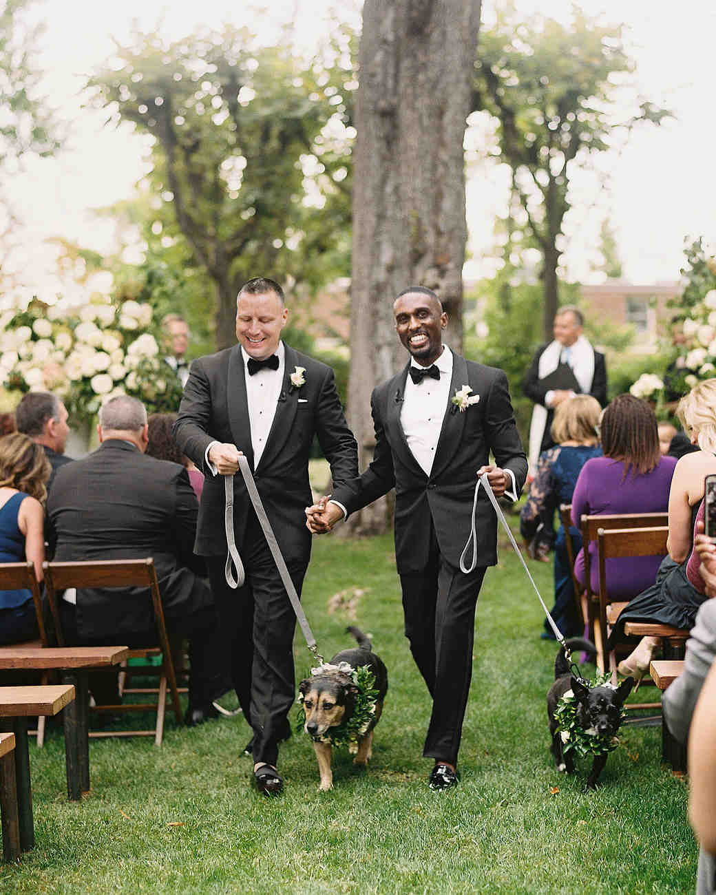 35 Ways To Ensure Your Dog Is The Guest Of Honor At Wedding Jermaine Scott Wedding Dc Aisle Dogs