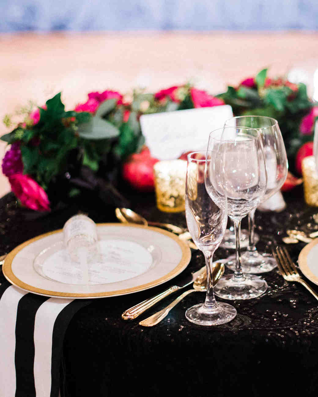 JewelToned Wedding Centerpieces That Will Dazzle Your