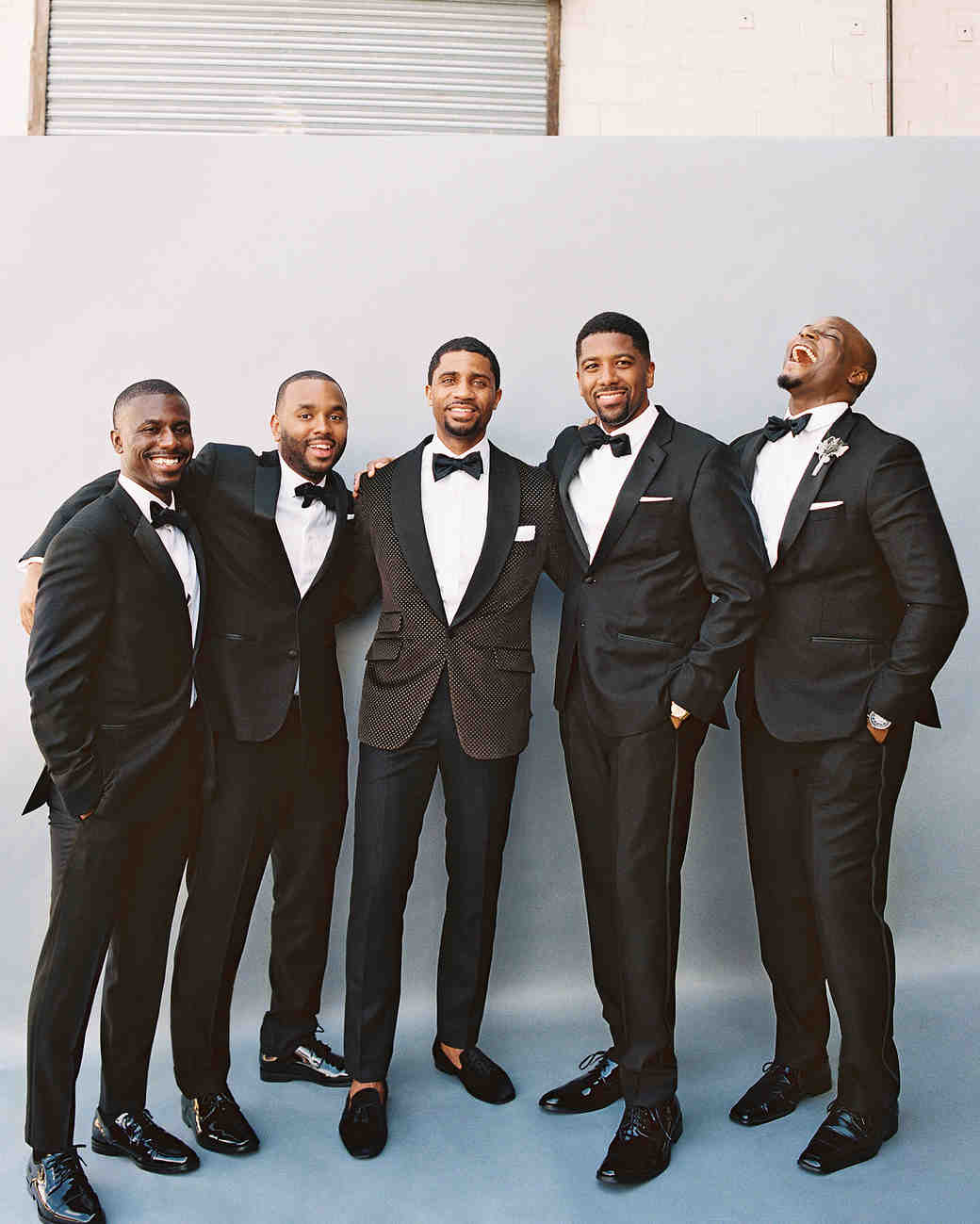 Choosing your best man and groomsmen - men dressed in tuxedo -Wedding Soiree Blog by K’Mich, Philadelphia’s premier resource for wedding planning and inspiration