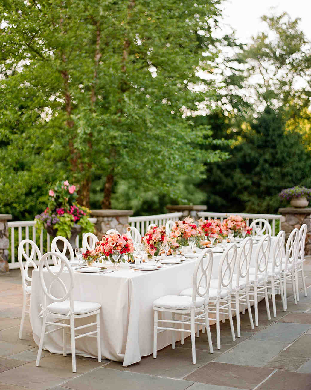 An Intimate Backyard Wedding In New York Martha Stewart Weddings