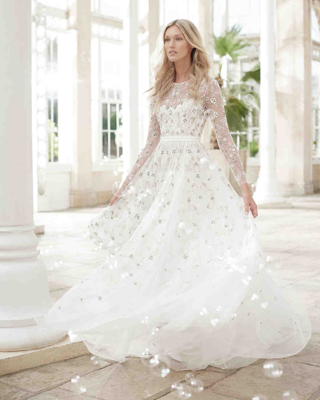 Needle And Thread S Spring Summer 2017 Wedding Dress Collection Needle And Thread Wedding Dress Spring2017 Sleeves