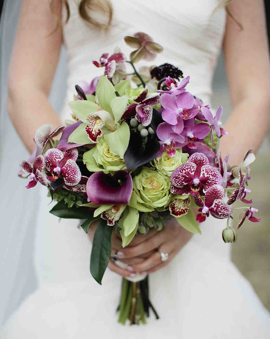 16 Impressive Orchid Wedding Bouquets Martha Stewart Weddings 4149