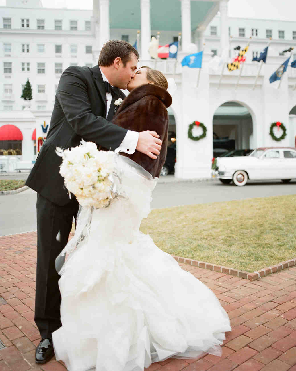 Nautical Wedding Ideas Martha Weddings A Magical Christmas Themed Wedding In West Virginia