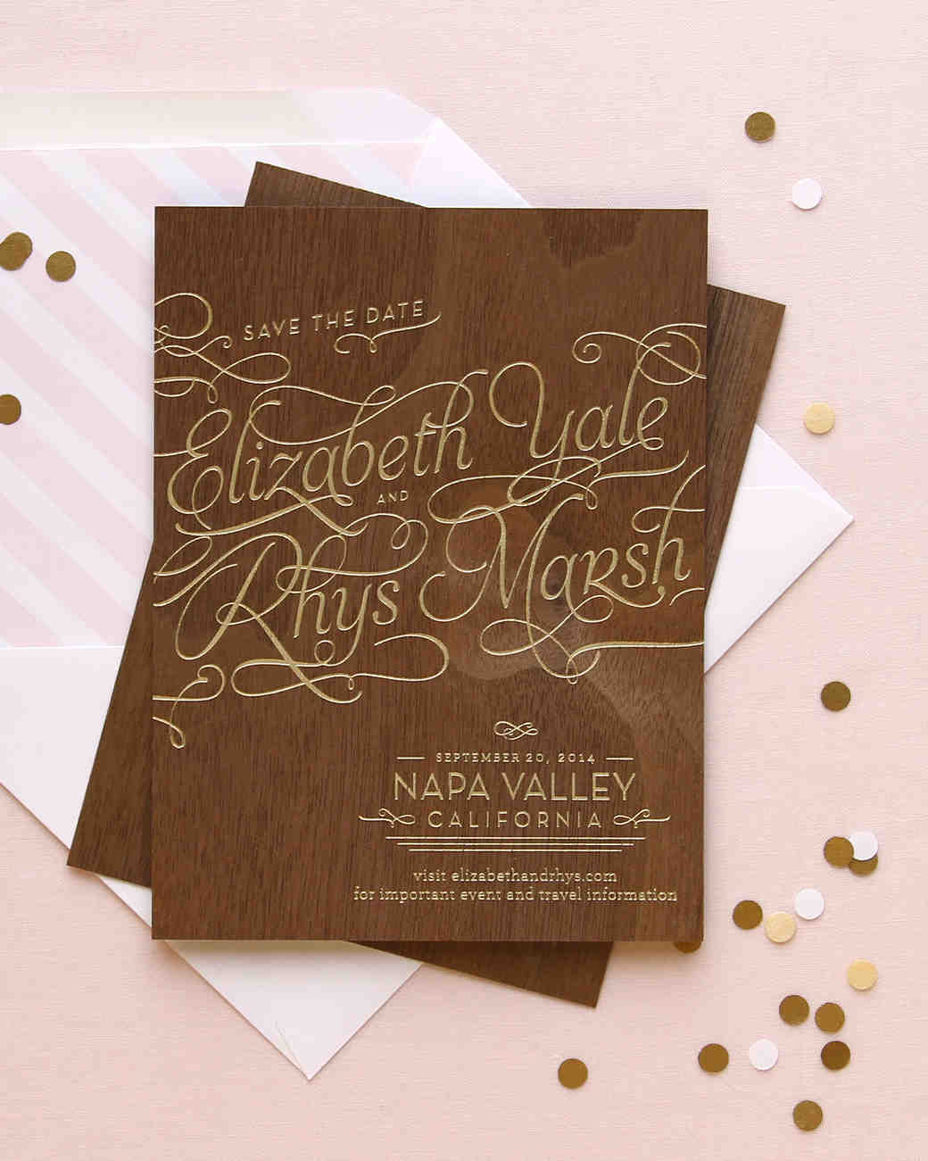 30 rustic save the dates we love martha stewart weddings