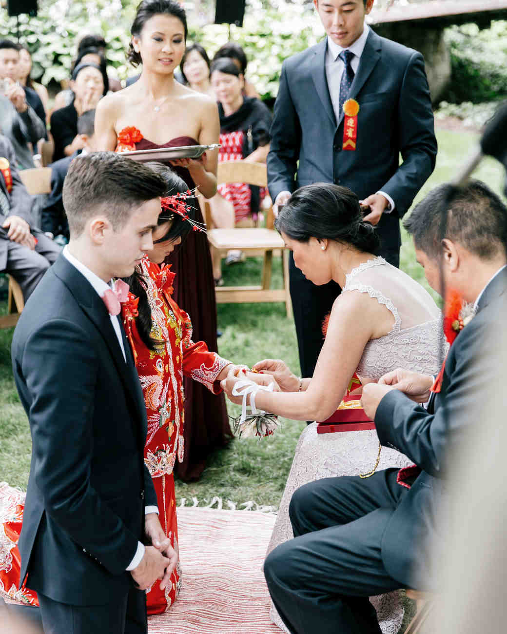 A Chinese Inspired Wedding With Bohemian Touches Martha Stewart