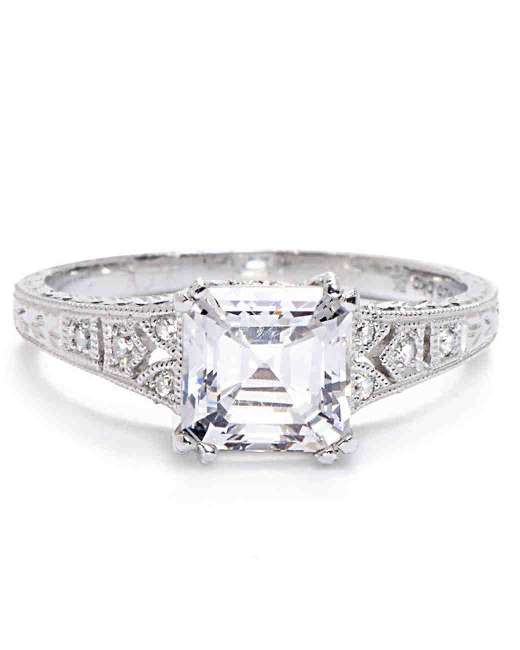 beverly k asscher cut deco engagement ring 0816_vert