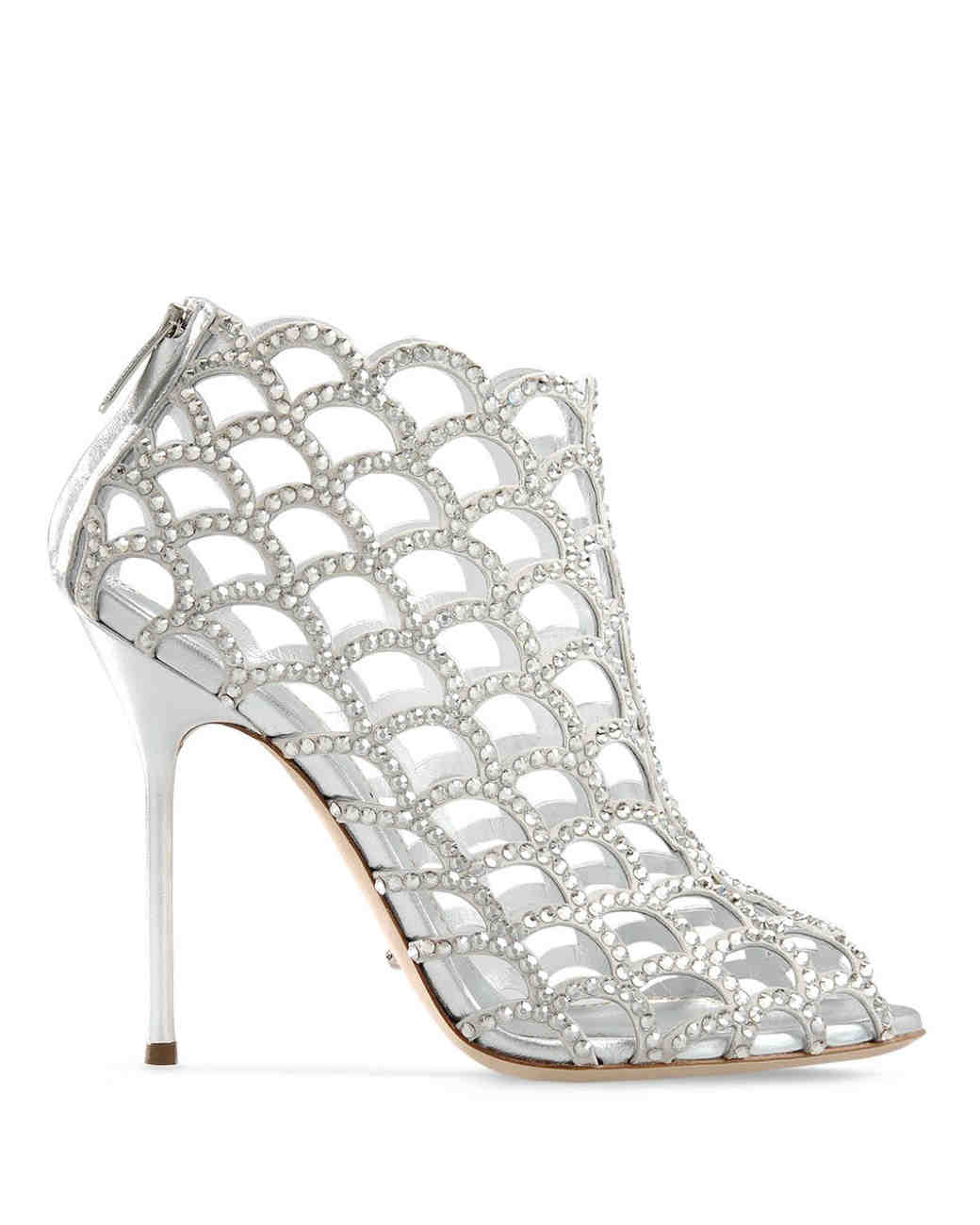 Chic Bridal Boots and Booties | Martha Stewart Weddings Why not wear boots for your wedding? These chic bridal boots and booties provide a bit of fashionable edge to your wedding day.